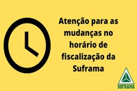 Mudança no horário de fiscalização na CFR