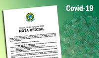 Nota Oficial / Covid-19