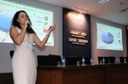 Técnica da Coordenação de Articulação Tecnológica da Suframa, Taynara Bezerra ministra palestra em Jornada no Acre