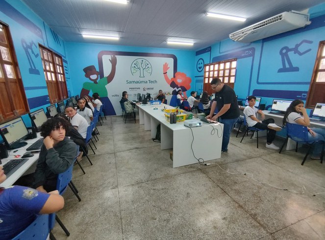 Projeto no Amapá intitulado "Samaúma Tech"