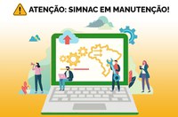 Simnac em manutenção