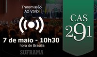 Suframa confirma reunião do CAS para o próximo dia 7 de maio