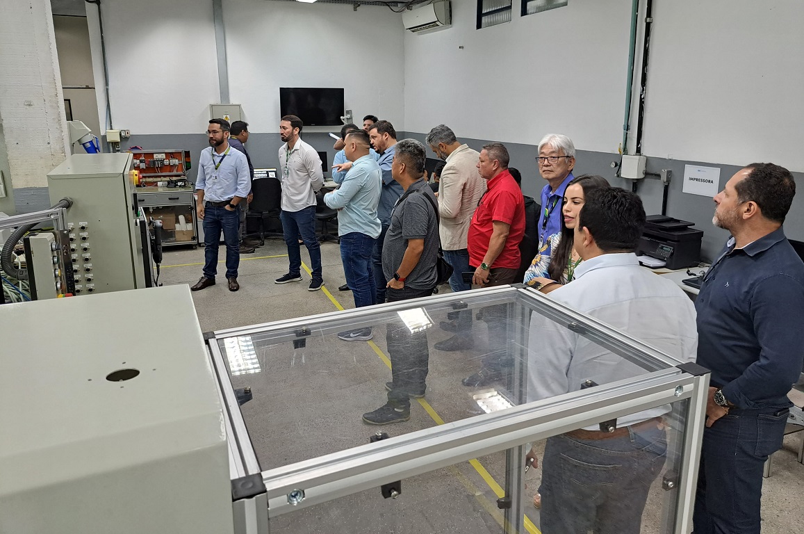 Visita técnica objetivou conhecer os projetos desenvolvidos pelo instituto na área de Pesquisa, Desenvolvimento e Inovação (PD&I), nos campos da Indústria 4.0 e da Bioconomia, num importante esforço de modernização do parque industrial da Zona Franca de Manaus.