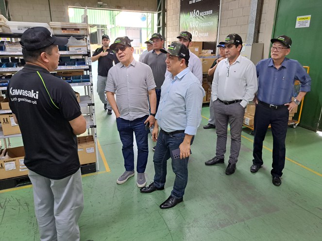 Kawasaki recebe visita da Suframa no PIM