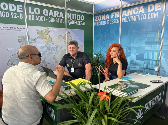 Suframa e o primeiro dia da 53ª Expofeira Agropecuária do Amapá