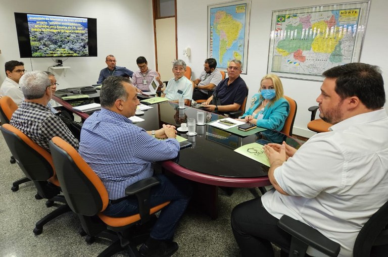 Suframa e Cieam discutem projeto de inventário de biomassa na área do DAS