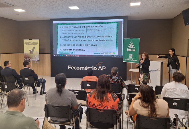 Palestra de Ana Maria na Jornada do Amapá