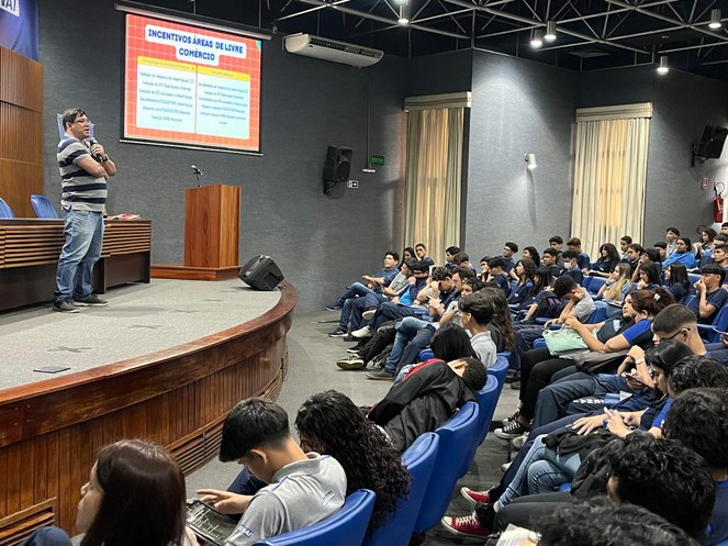 Suframa nas Escolas no SENAI de Manaus