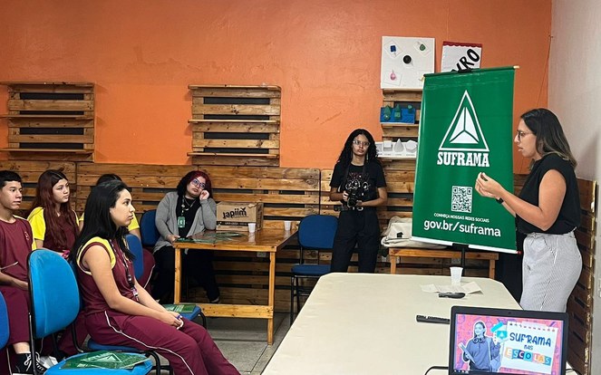 Suframa nas Escolas prepara alunos para feira cultural sobre Zona Franca de Manaus