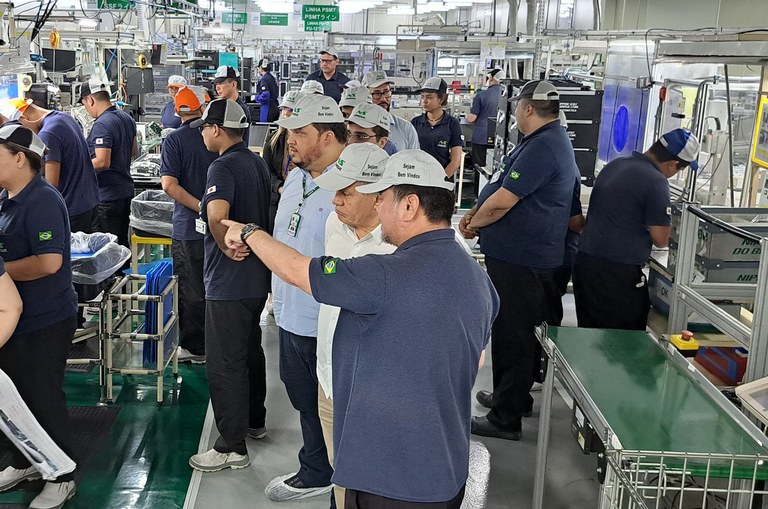 Suframa faz visita à fábrica da Nippon Seiki do Brasil