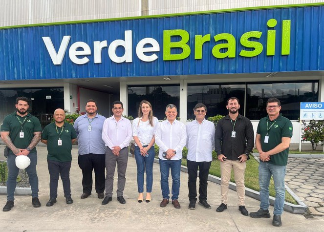 Suframa em visita à empresa Verde Brasil