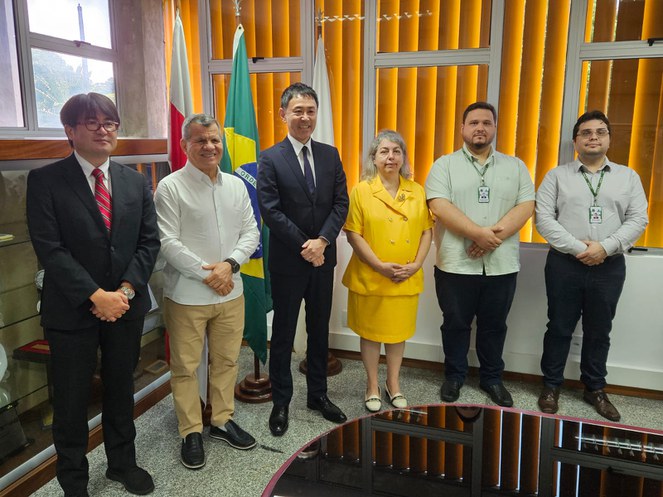 Suframa recebe visita de cônsul-geral do Japão em Manaus