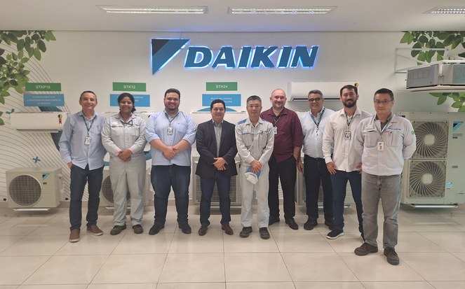Suframa faz visita à empresa Daikin em Manaus