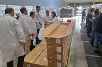 Suframa visita instalações da Lumicenter da Amazônia no Polo Industrial de Manaus