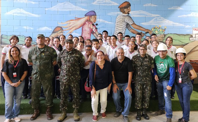 Visita à empresa da Caloi, de alunos do CMM