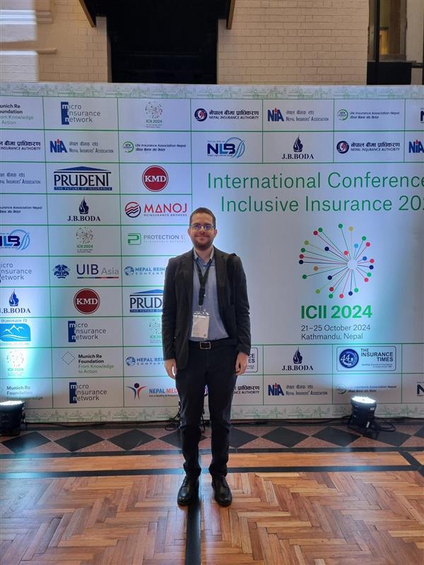 Coordenador Gabriel Porto na International Conference on Inclusive Insurance (ICII) 2024