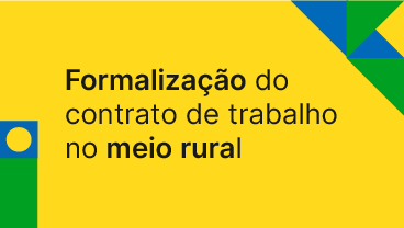 Formalização do contrato de trabalh  no meio rural