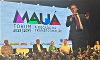 “O Brasil está em reconstrução, Mauá está em reconstrução, e essa reconstrução passa pelo esforço de todas e todos”, diz Luiz Marinho