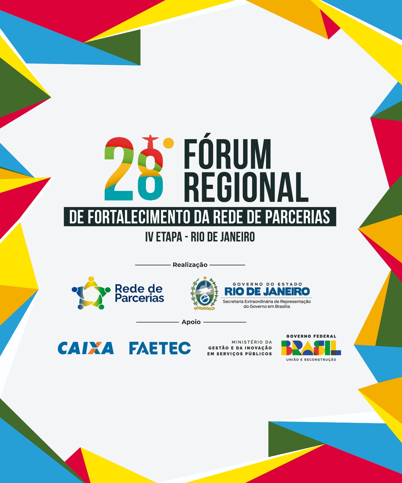 28º Fórum Regional de Fortalecimento da Rede de Parcerias – V Etapa Rio de Janeiro