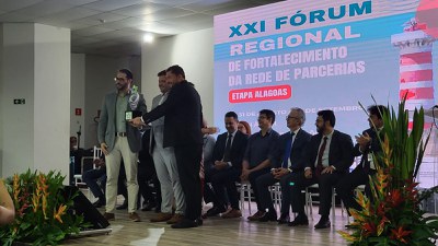 31/08/2023 - 21º Fórum Regional de Fortalecimento da Rede de Parcerias - Etapa Alagoas