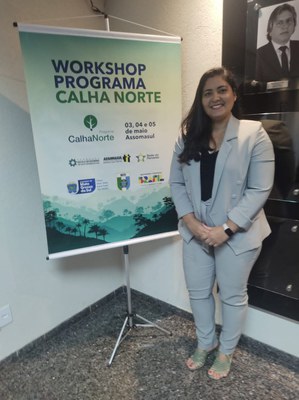 04/05/2023 - Equipe DTPAR no Workshop do Programa Calha Norte.