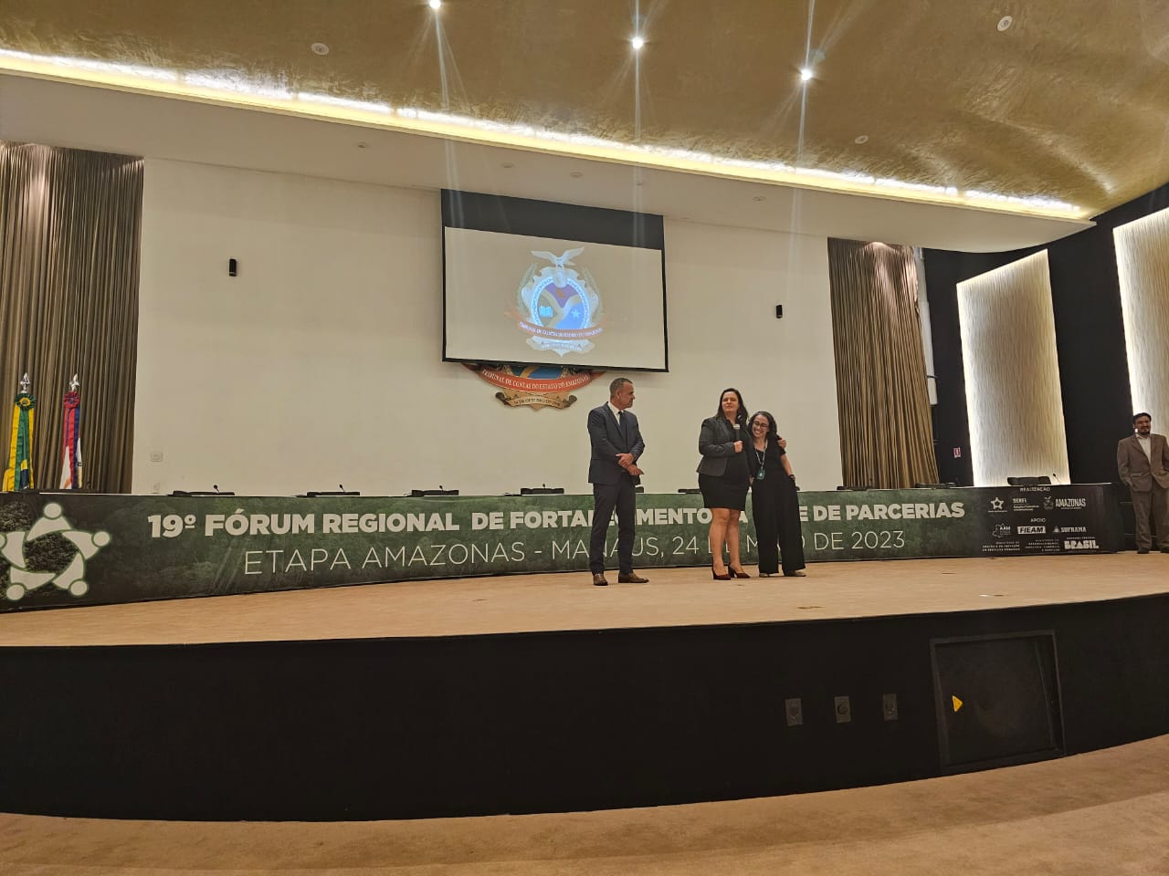 25/05/2023 - 19º Fórum Regional de Fortalecimento da Rede de Parcerias – Etapa Amazonas - Palco