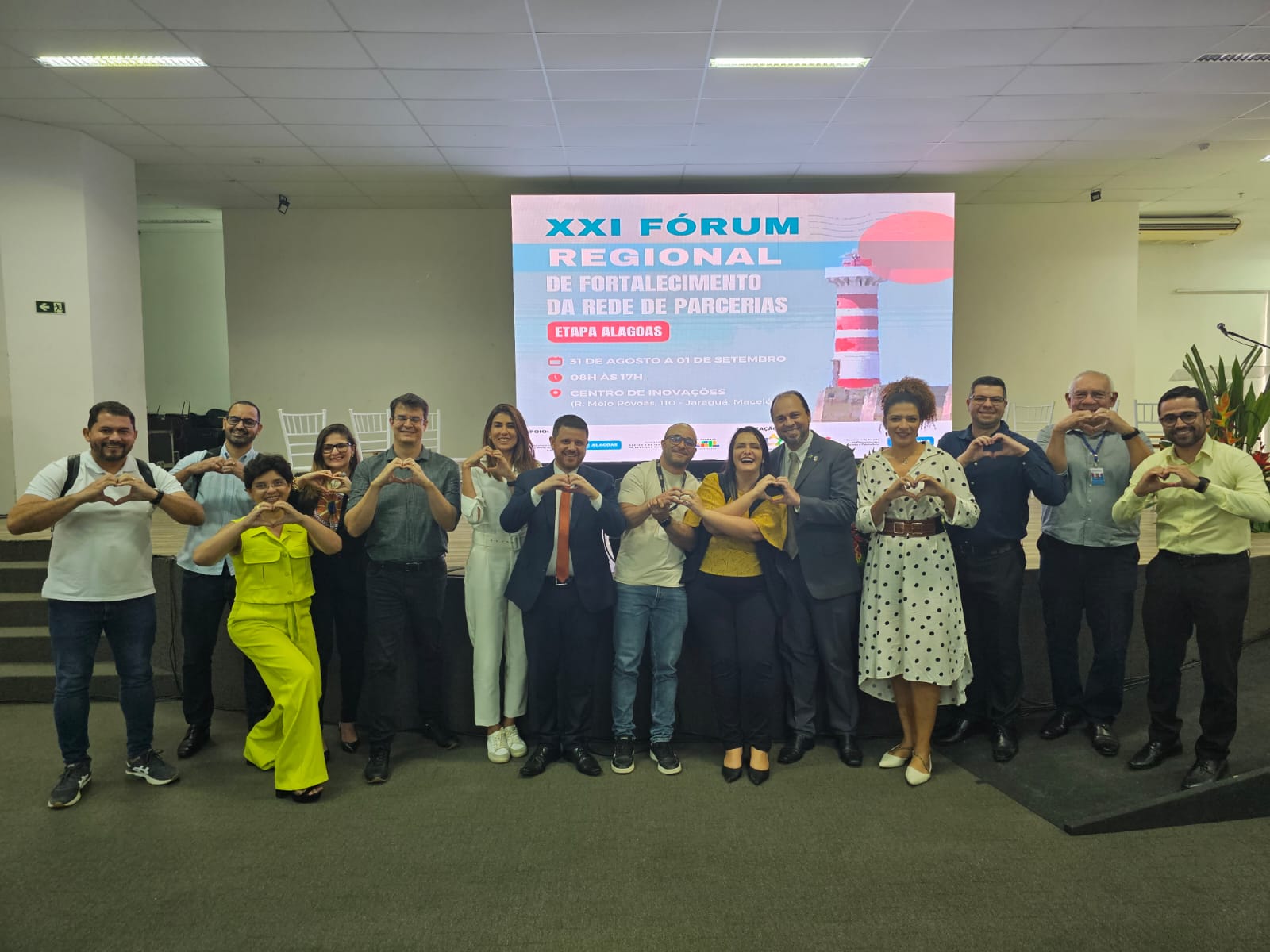 01/09/23 - 21º Fórum Regional de Fortalecimento da Rede de Parcerias - Alagoas