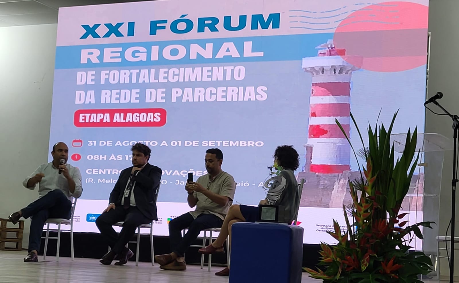 01/09/23 - 21º Fórum Regional de Fortalecimento da Rede de Parcerias - Alagoas