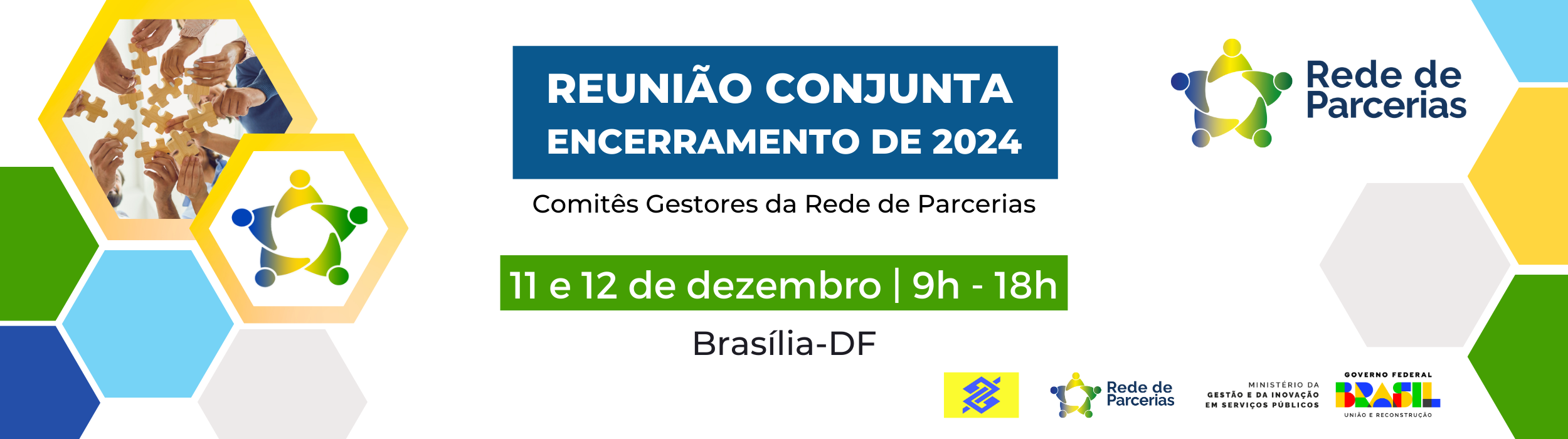 Reunião de Encerramento das Atividades da Rede de Parcerias 2024