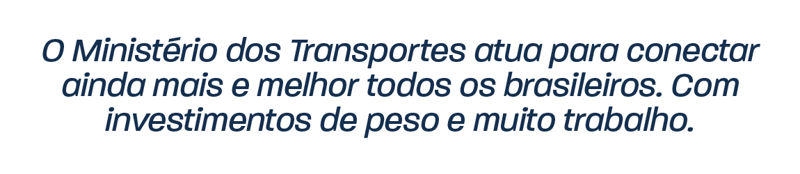 Banner explicando sobre como o ministério atua para conectar todos os brasileiros