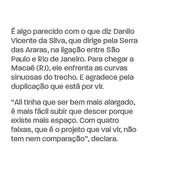 Aspas do Danilo complementando sobre segurança