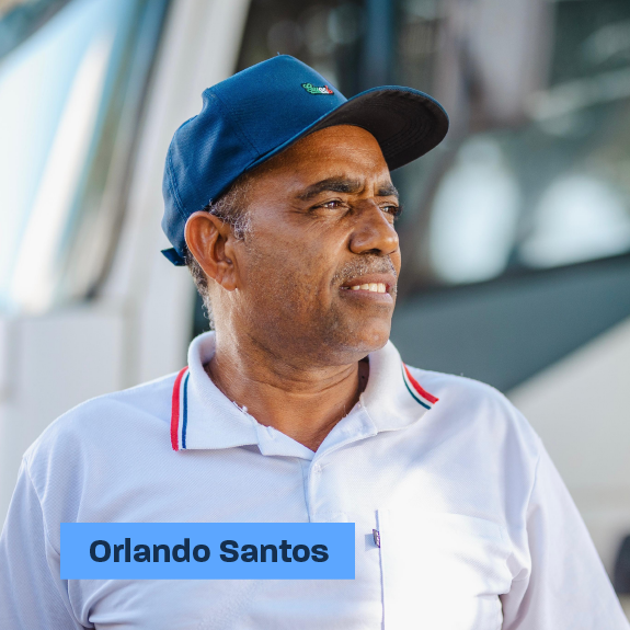 Foto de Orlando santos, mais um personagem do especial