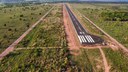 Pista do Aeroporto de Coxim foi recapeada