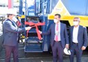 Ministro participa da entrega da 500ª locomotiva de corrente alternativa produzida no Brasil