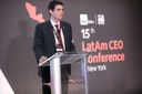 Ministro Marcelo Sampaio participou do Latam CEO Conference, em Nova Iorque