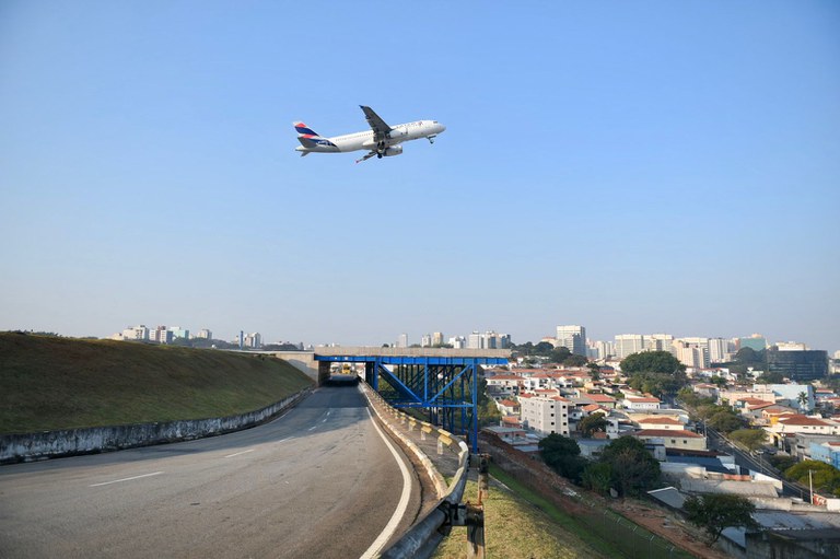 Cabeceira 35L do Aeroporto de Congonhas conta com o sistema Emas