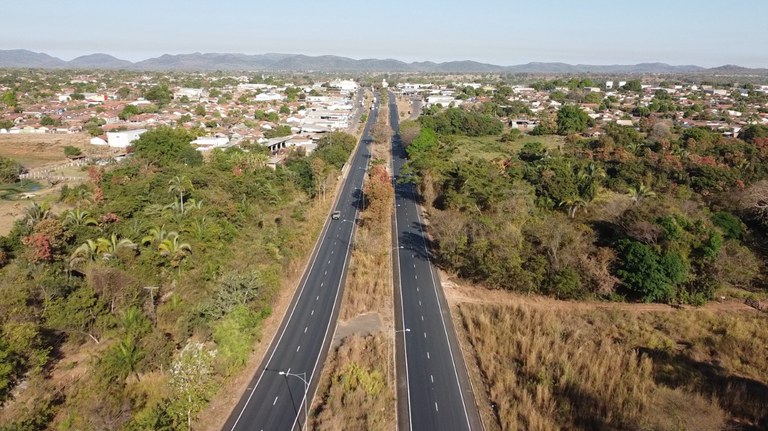 BR-070, em Goiás, tem 49 quilômetros restaurados e alargados