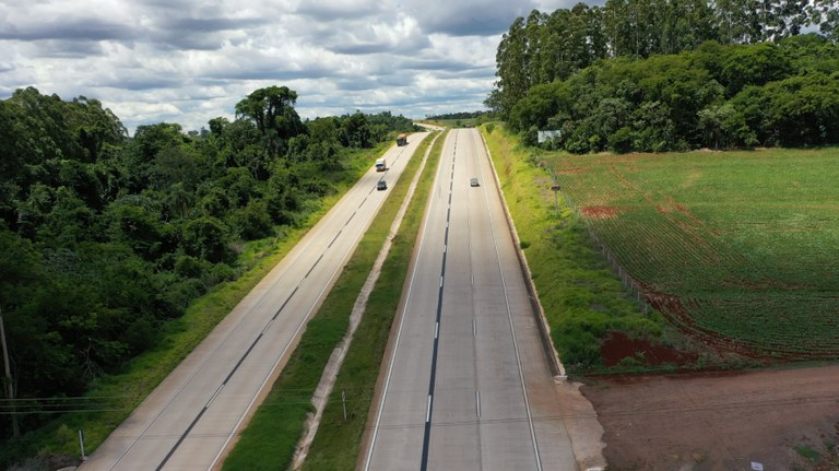 DNIT entregou ao longo deste ano 12,5 quilômetros do projeto de duplicação da rodovia