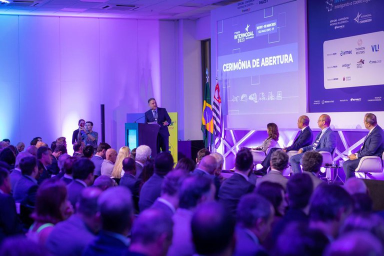 Ministro Renan Filho participa da abertura da Intermodal, em São Paulo