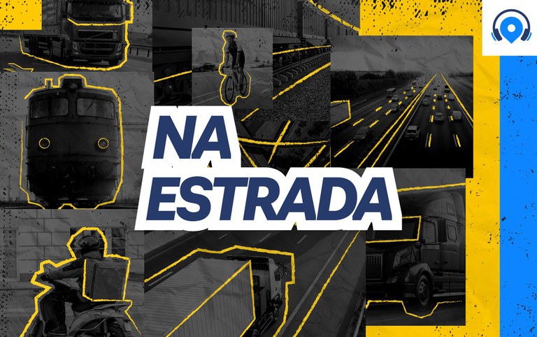 Podcast Na Estrada está disponível nas plataformas Spotify e SoundCloud