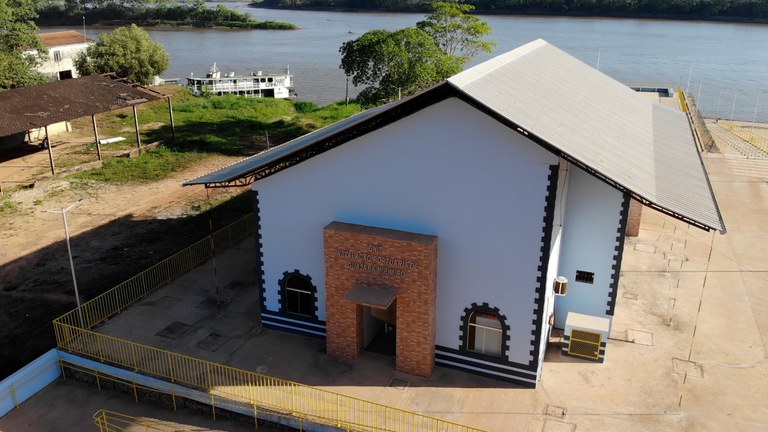 IP4 de Guarajá-Mirim tem arquitetura inspirada nas estações da Estrada de Ferro Madeira-Mamoré