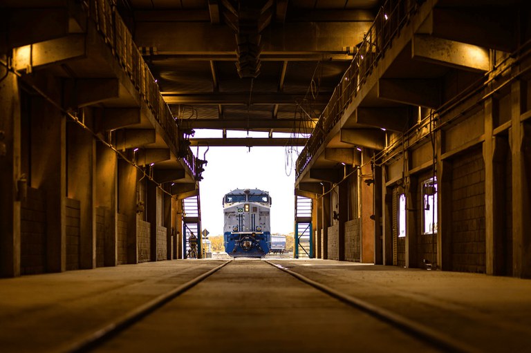 Relatório atesta aumento do transporte de carga sobre trilhos no país