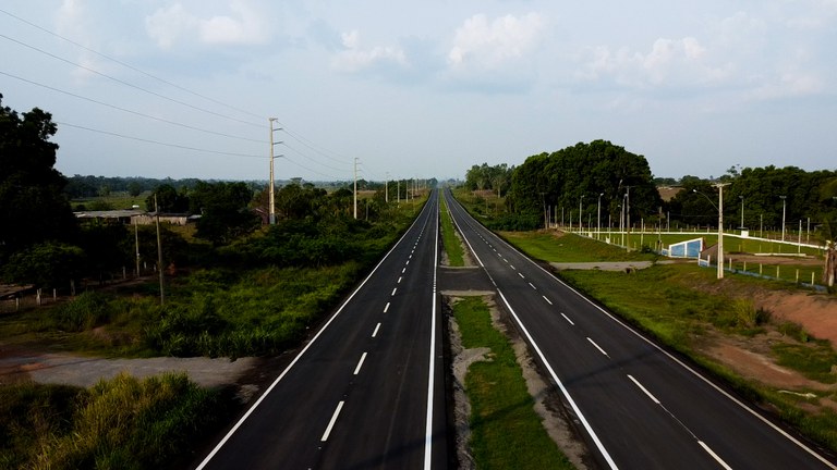 Ministério dos Transportes concluiu recuperação e pavimentação de trecho da BR-429/RO