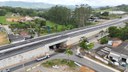 Novo viaduto na BR-470/SC, em Indaial: 13ª viaduto do tipo entregue no projeto de duplicação da rodovia