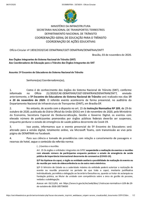 Ofício 5 Encontro_page-0001.jpg — Ministério Dos Transportes