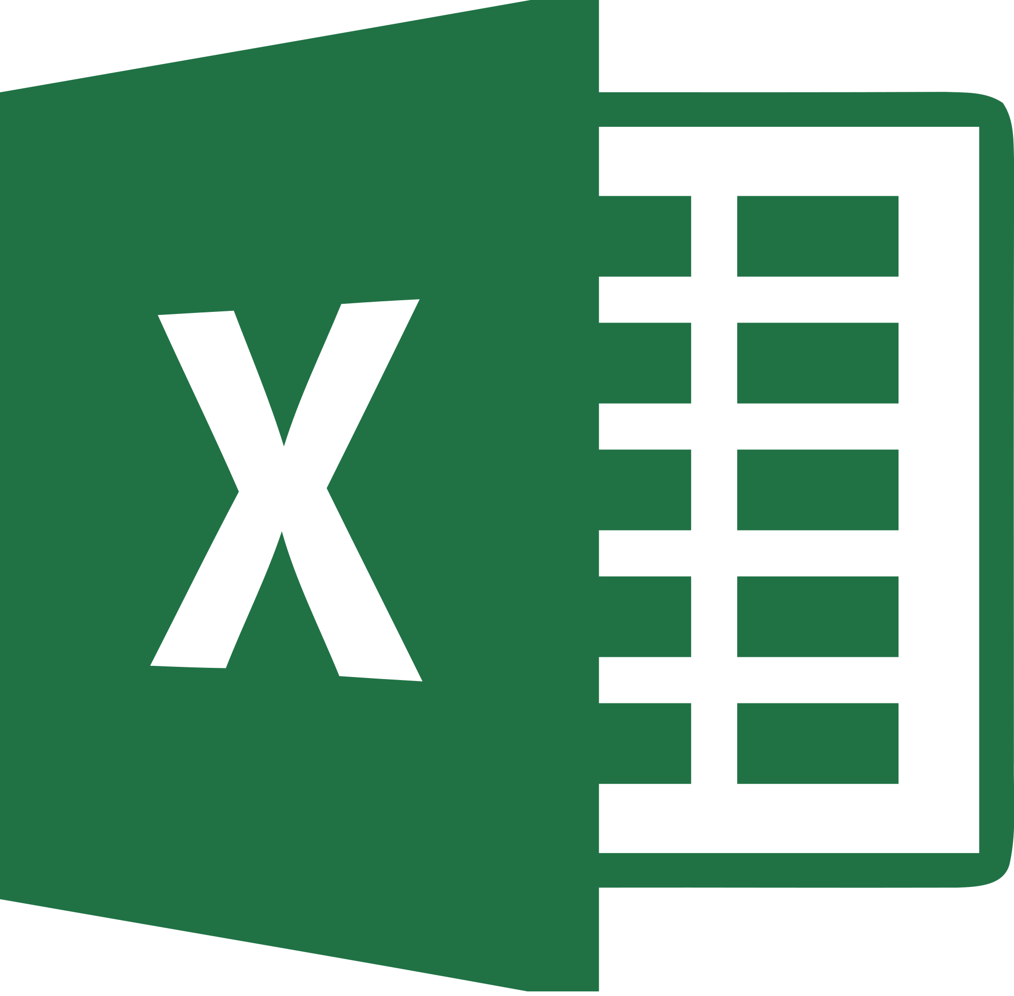 2000px Microsoft Excel 2013 logo.svg