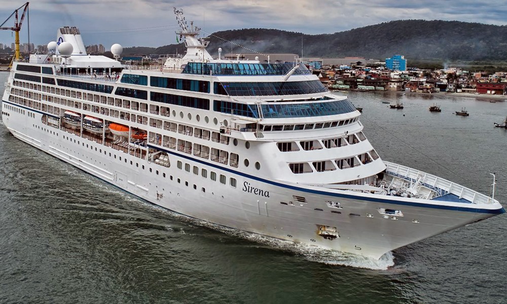 O último navio que atraca no Porto do Rio nesta temporada é o Oceania Cirena Foto Divulgação Pier Mauá