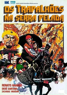 Cartaz do filme “Os Trapalhões na Serra Pelada”